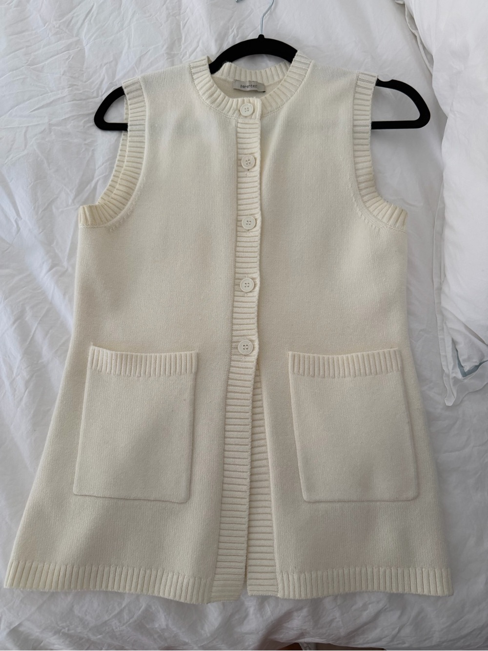 Parentezi Sleeveless Knit Vest